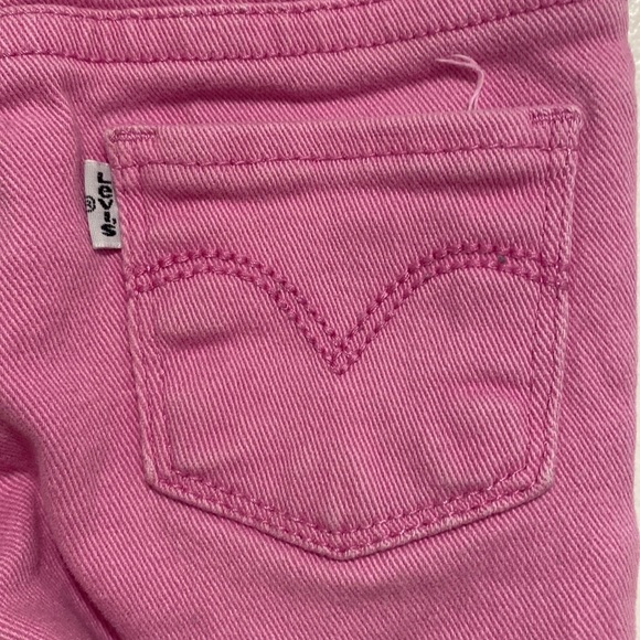 PRICE DROP ‼️ Infant pink Levi’s.  Size 12 months. - Picture 3 of 5